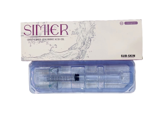 5 میلی لیتر 20mg/Ml HA Hyaluronic Acid Injection Filler برای چروک ها ضد پیری