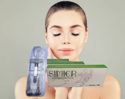 از بین بردن چین و چروک اسید هیالورونیک پرکننده پوست 1ML 2ML
