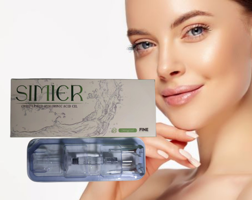 از بین بردن چین و چروک اسید هیالورونیک پرکننده پوست 1ML 2ML