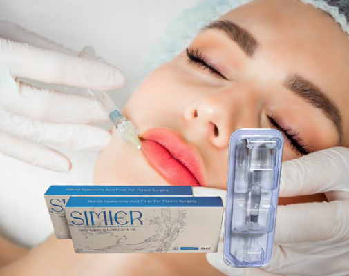 پرکننده پوست تزریقی DEEP FINE 1ml پرکننده لب اسید هیالورونیک