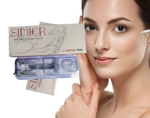 پرکننده پوست تزریقی DEEP FINE 1ml پرکننده لب اسید هیالورونیک